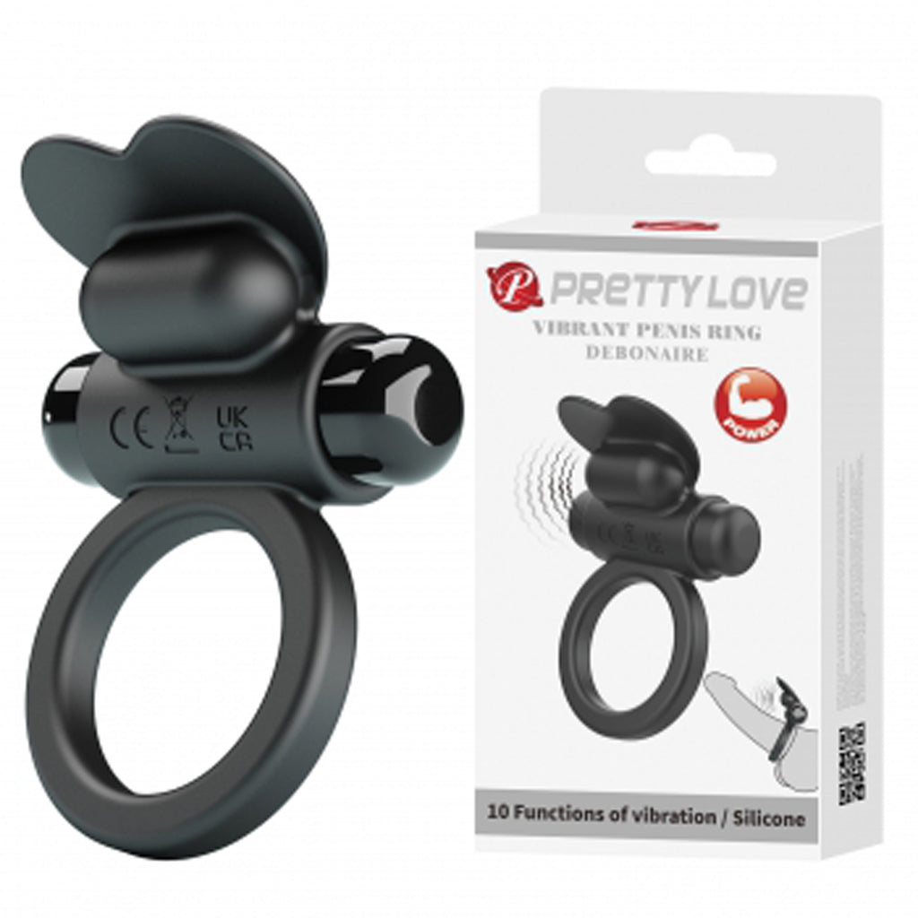 Vibrating Penis Ring Debonaire by Pretty Love from LoveMart Co.