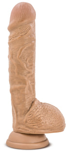 Au Naturel - Big Billy - 9 Inch Dildo - Mocha by Blush from LoveMart Co.
