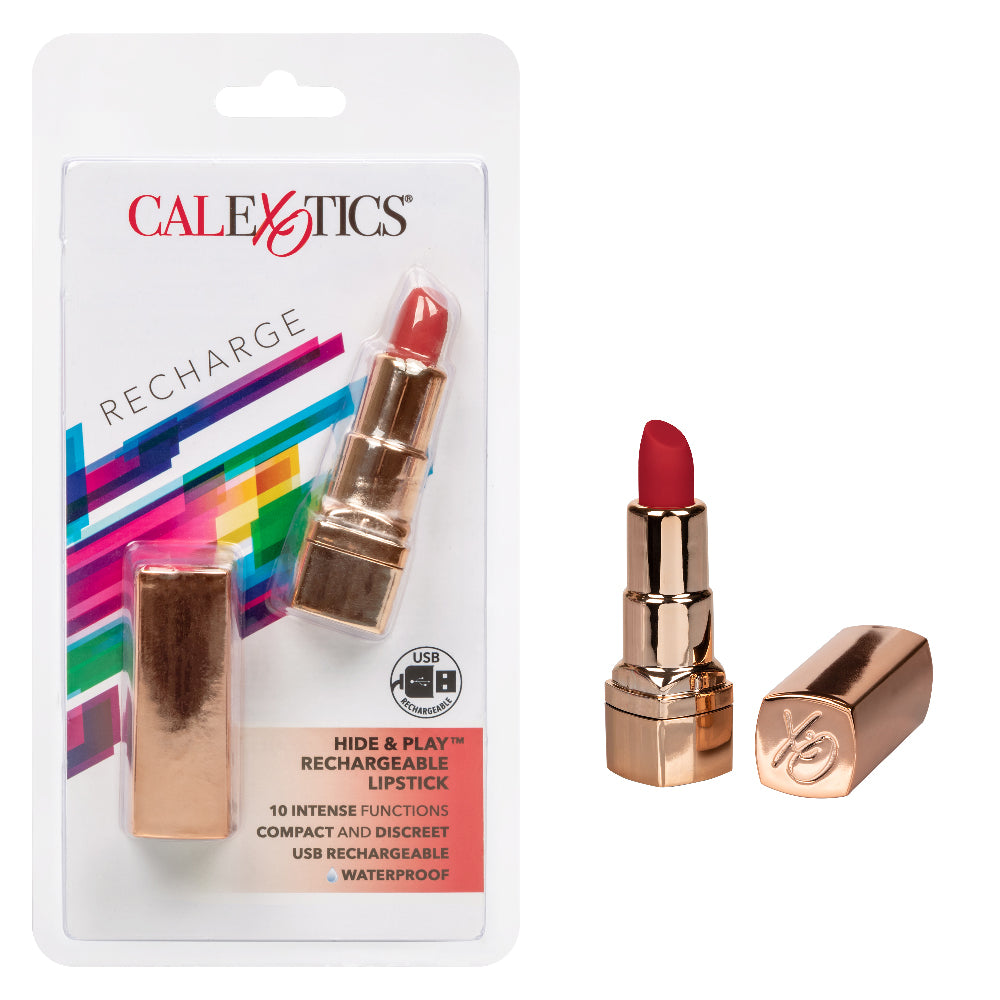 Hide and Play Rechargeable Lipstick by CalExotics from LoveMart Co.