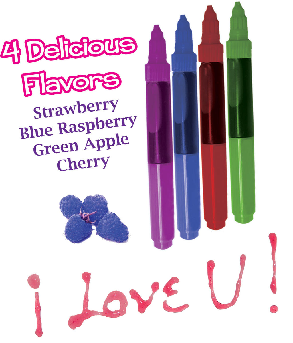 Play Pen Edible Body Paint Brushes by Hott Products from LoveMart Co.