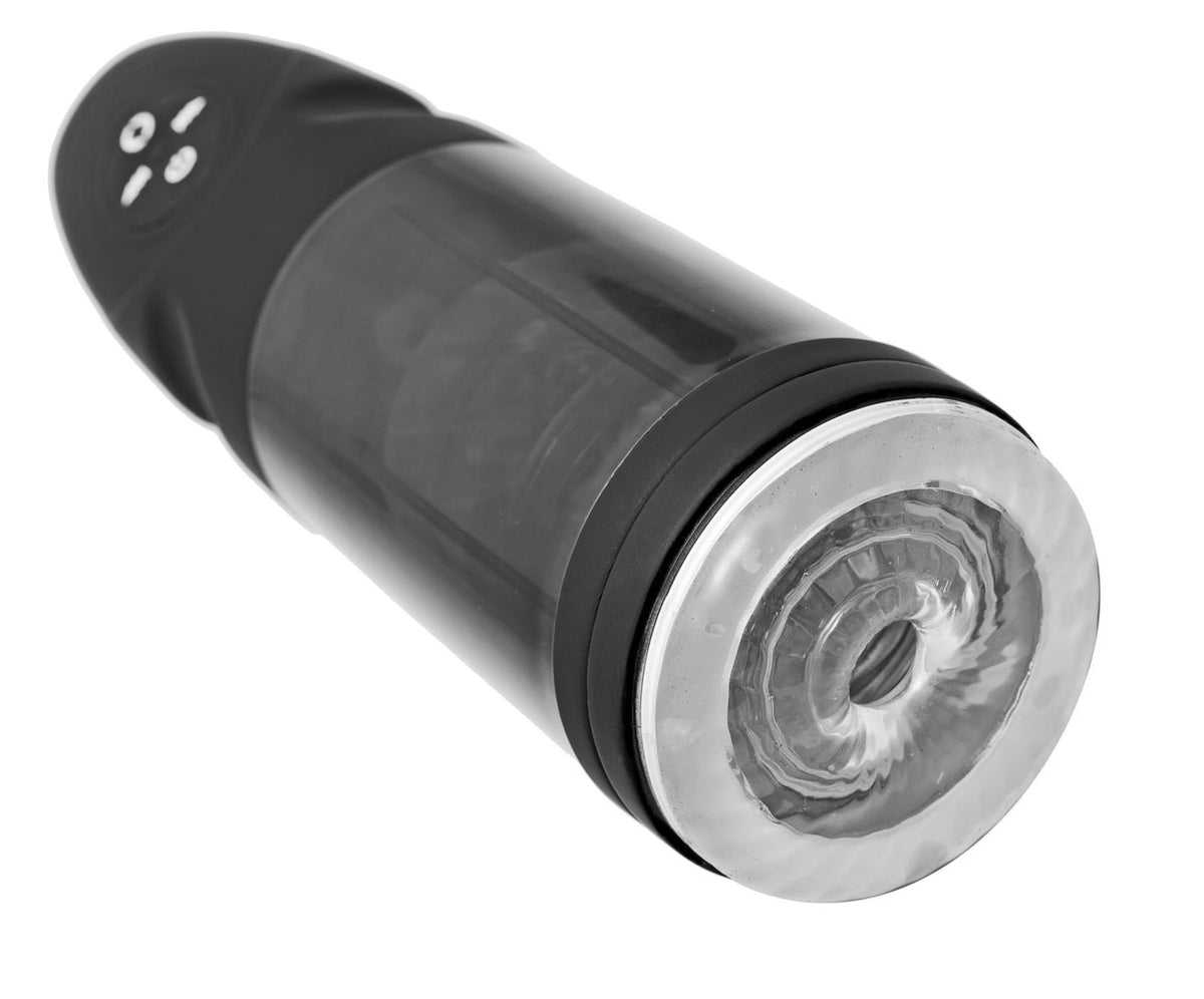 Love Botz Stroke Multifunction Rechargeable Stroker by XR Brands from LoveMart Co.