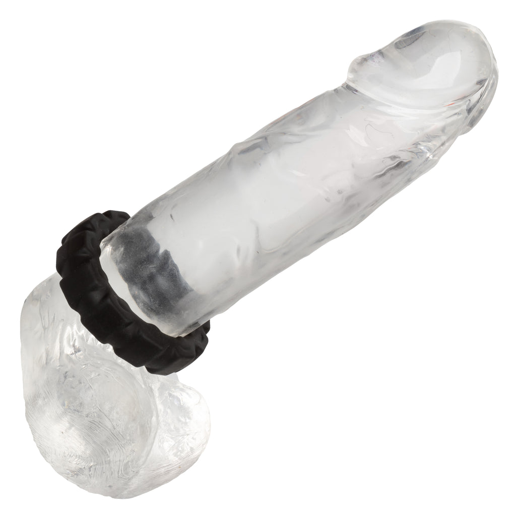 Alpha Liquid Silicone Prolong Tread Ring by CalExotics from LoveMart Co.