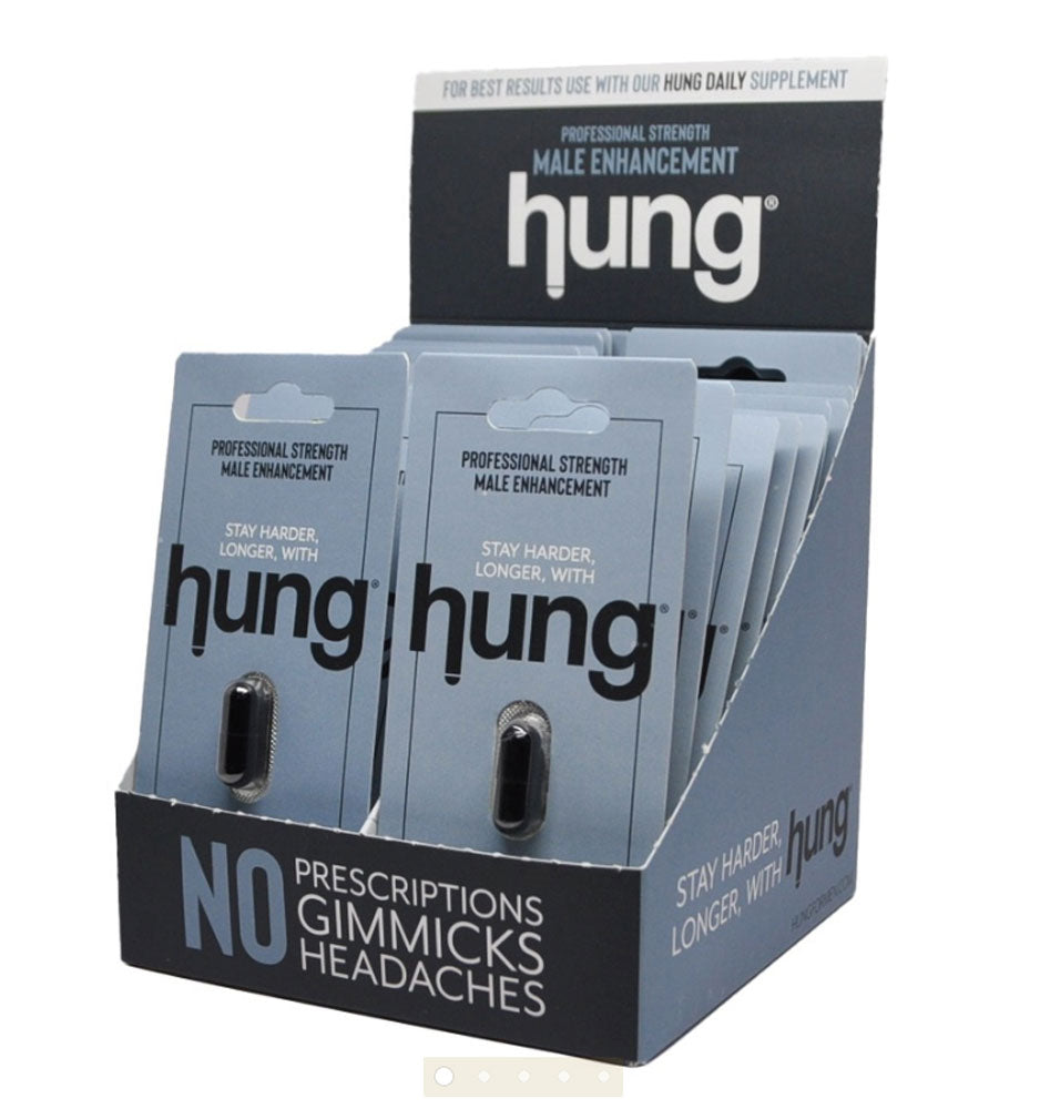 Hung Male Enhancement 24 Ct Display by Hung from LoveMart Co.