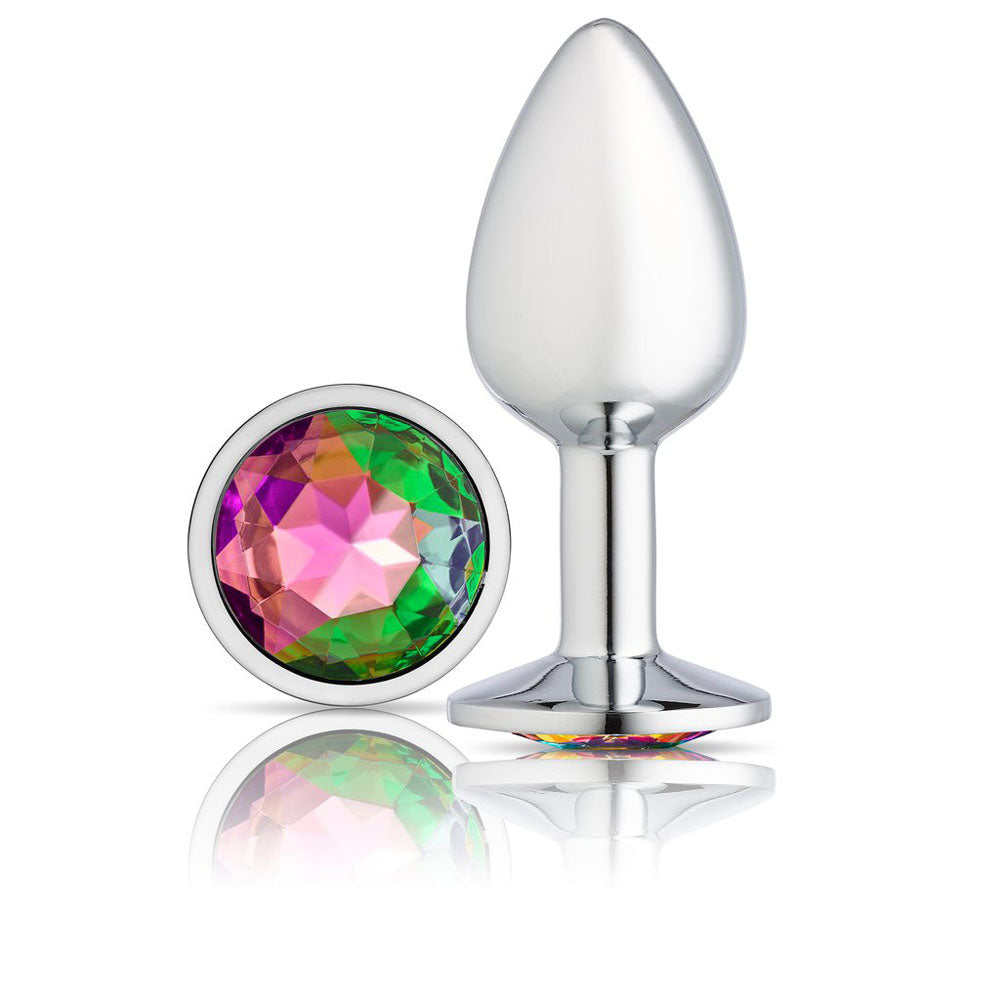 Cloud 9 Novelties Gems Chromed Anal Plug - Small by Cloud 9 Novelties from LoveMart Co.