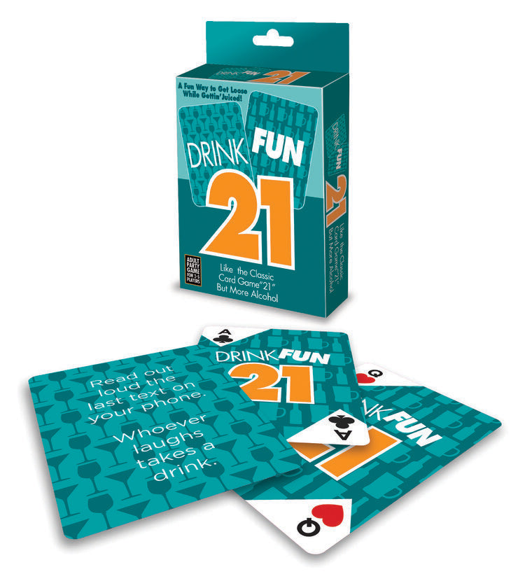 Drink Fun 21 - Adult Drinking and Party Game by Little Genie from LoveMart Co.