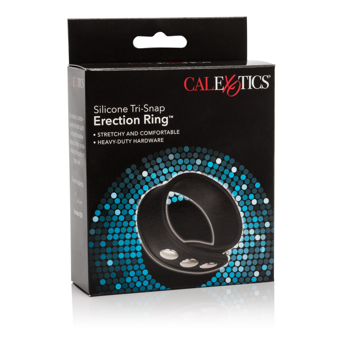Silicone Tri-Snap Erection Ring by CalExotics from LoveMart Co.
