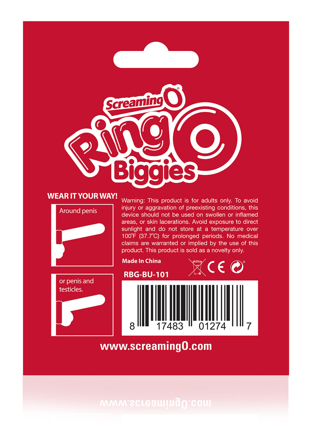 Ringo Biggies by Screaming O from LoveMart Co.