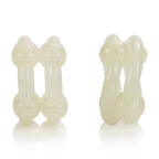 Island Rings Double Stacker - Glow-in-the by CalExotics from LoveMart Co.