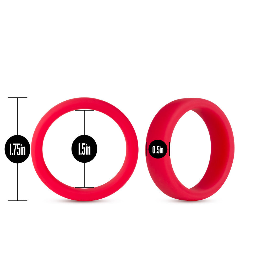 Performance - Silicone Go Pro Cock Ring by Blush from LoveMart Co.