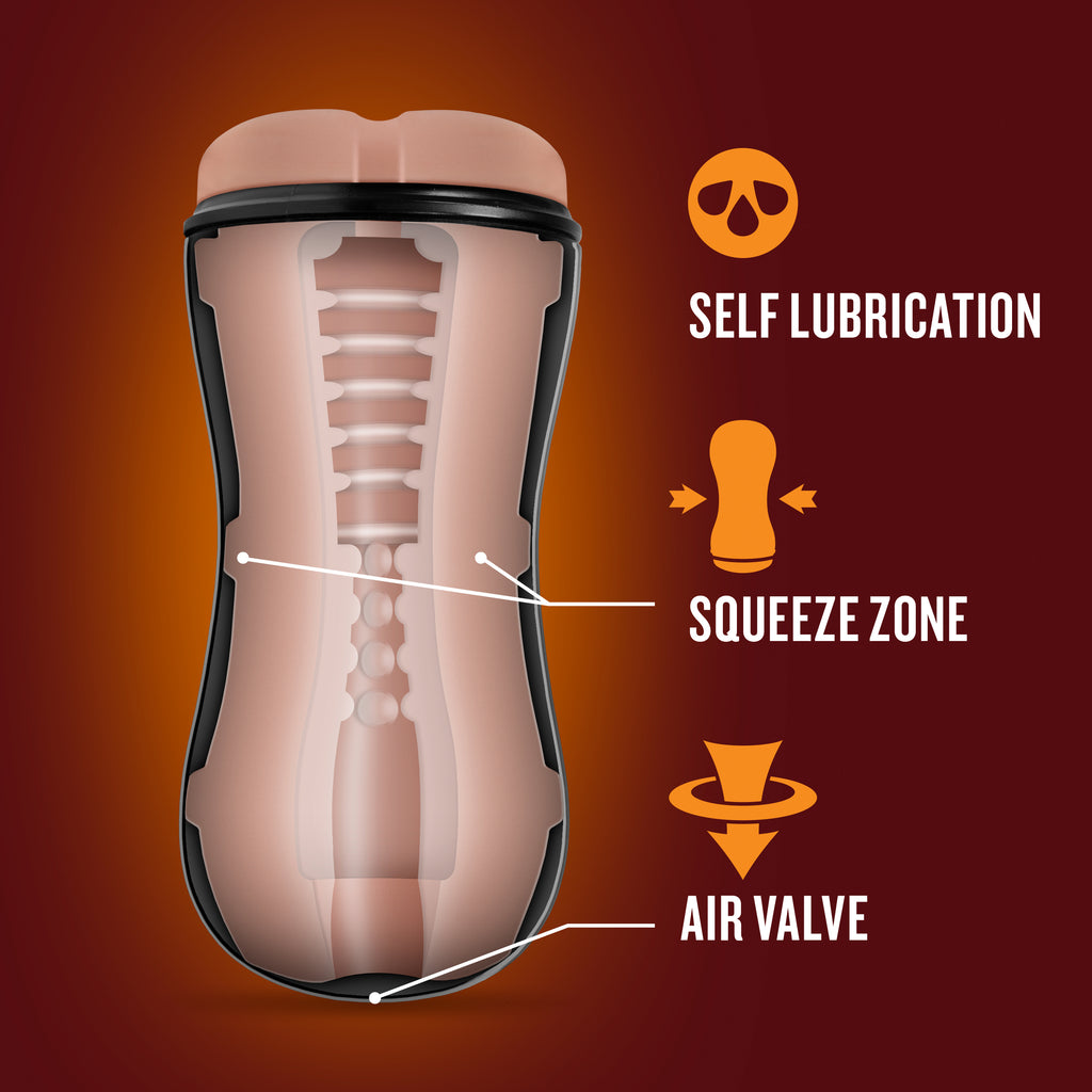 Coverboy - Cowboy - Self Lubricating Stroker by Blush from LoveMart Co.