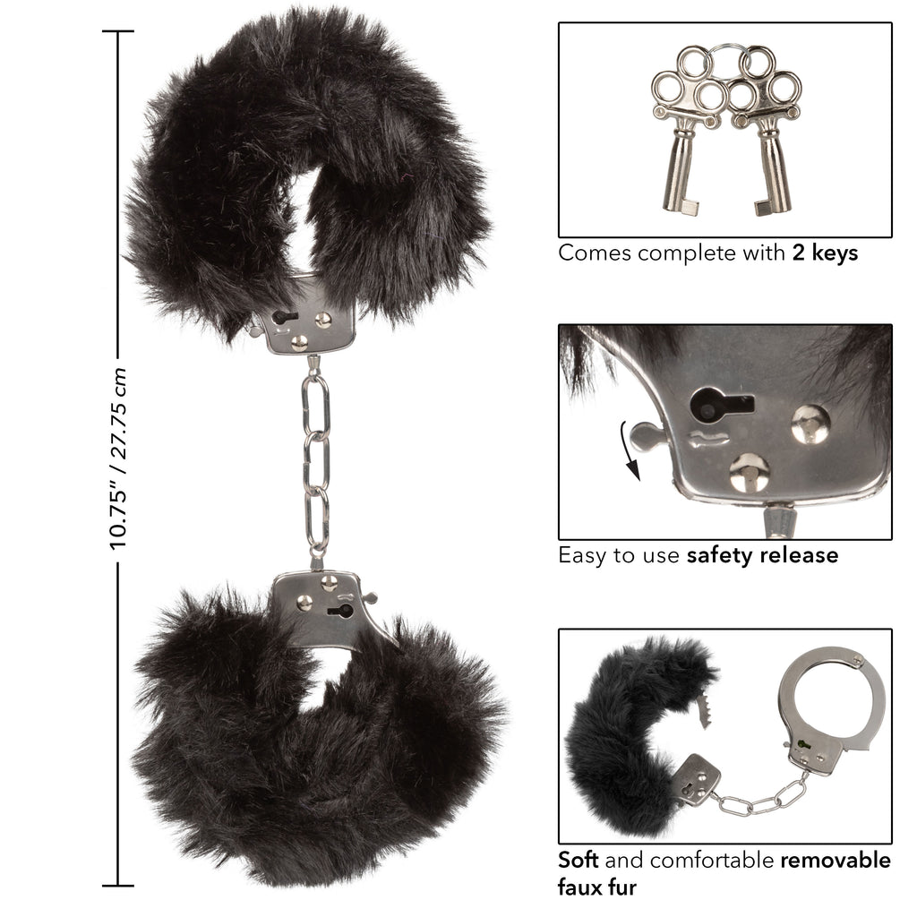 Ultra Fluffy Furry Cuffs by CalExotics from LoveMart Co.