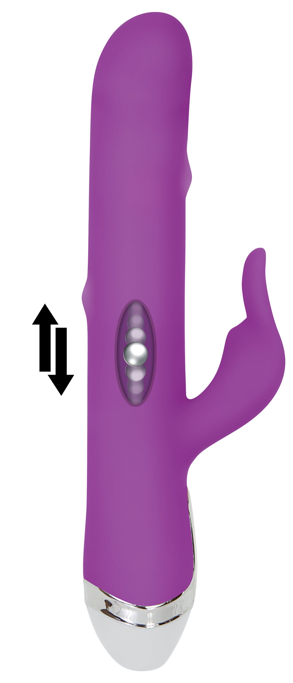 Dancing Pearl Rabbit Vibrator by Evolved Novelties from LoveMart Co.