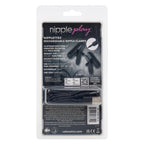 Nipple Play Nipplettes Vibrating Nipple Clamps Rechargeable by CalExotics from LoveMart Co.