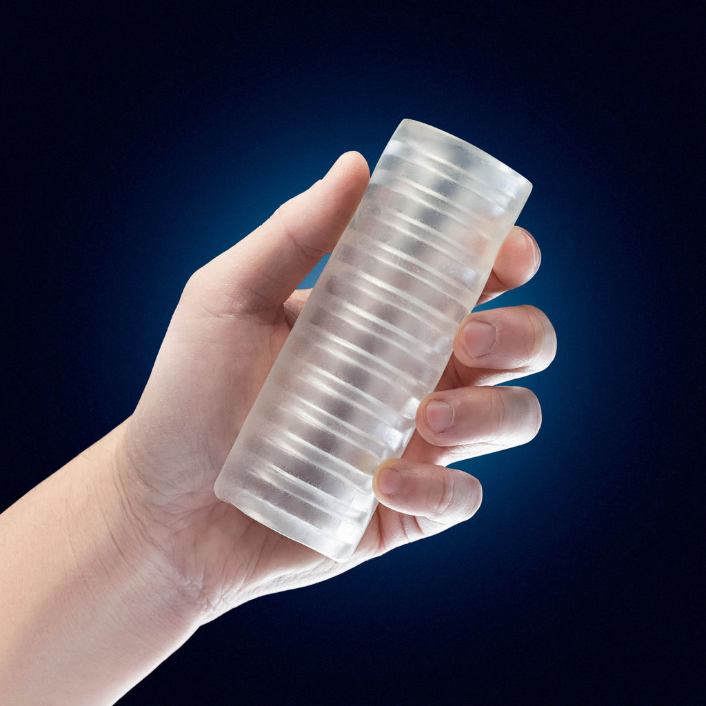 Rize - Ribz - Glow in the Dark Self - Lubricating Stroker by Blush from LoveMart Co.