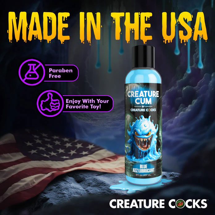 Creature Cum Water-Based Lubricant 8oz by XR Brands from LoveMart Co.