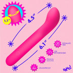 G-Spot Flexible Silicone Vibrator by XR Brands from LoveMart Co.