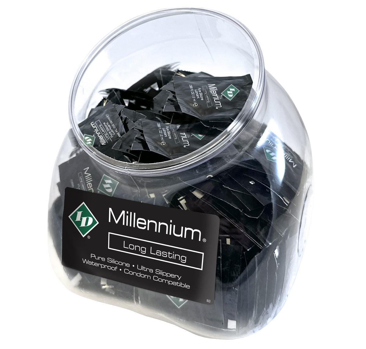 Millennium 2mlFoilJar by ID - Lubricants from LoveMart Co.