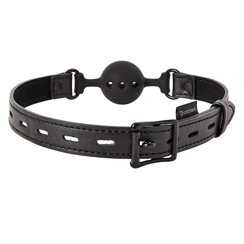 Saffron Breathable Ball Gag by Sportsheets from LoveMart Co.