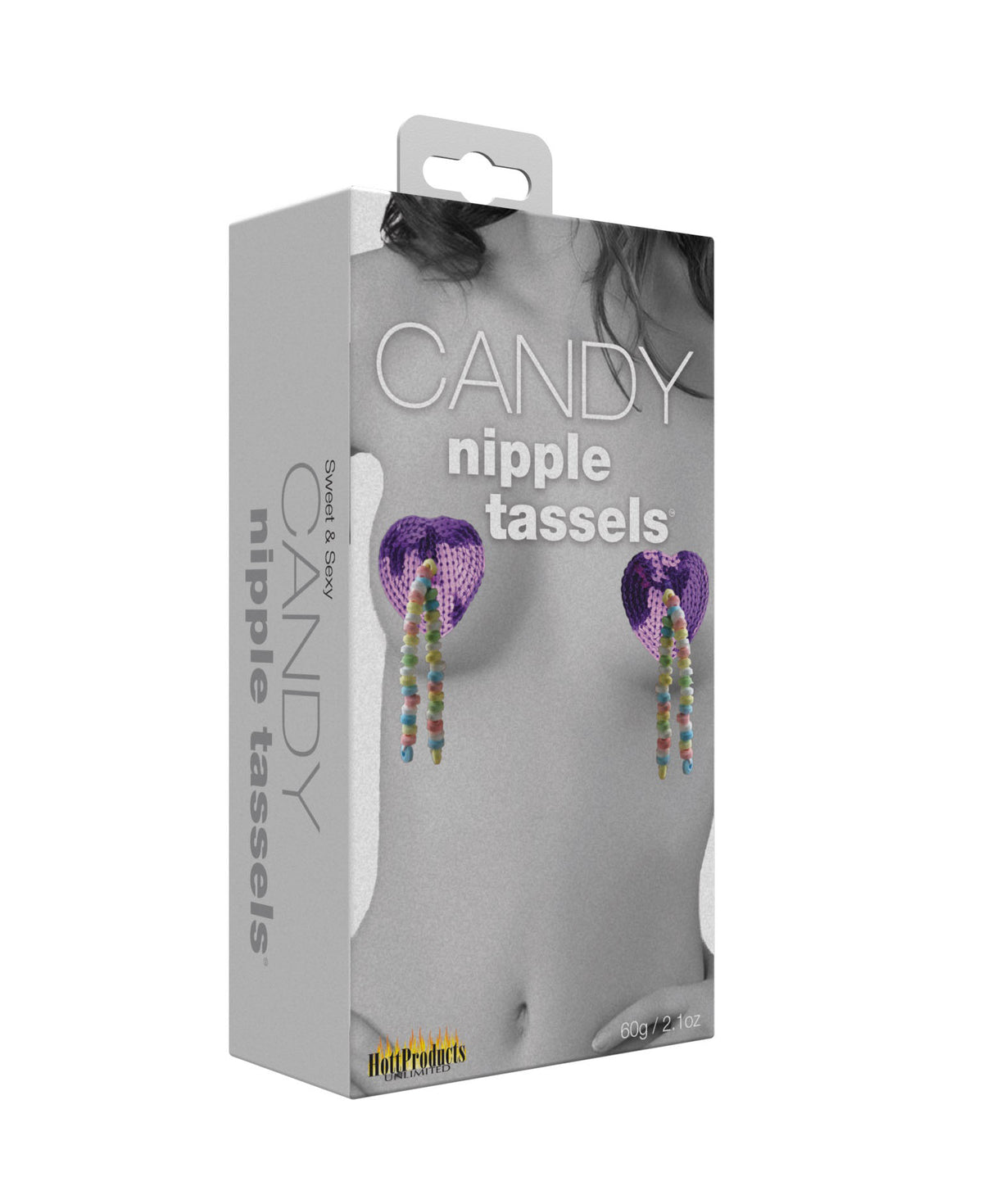 Candy Nipple Tassles 2.1 Oz by Hott Products from LoveMart Co.
