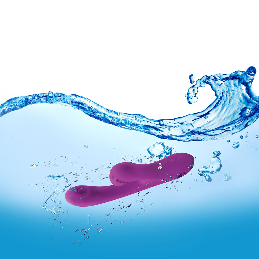 Zazzle Clitoral Suction/thumping Rabbit - Berry by Viben from LoveMart Co.