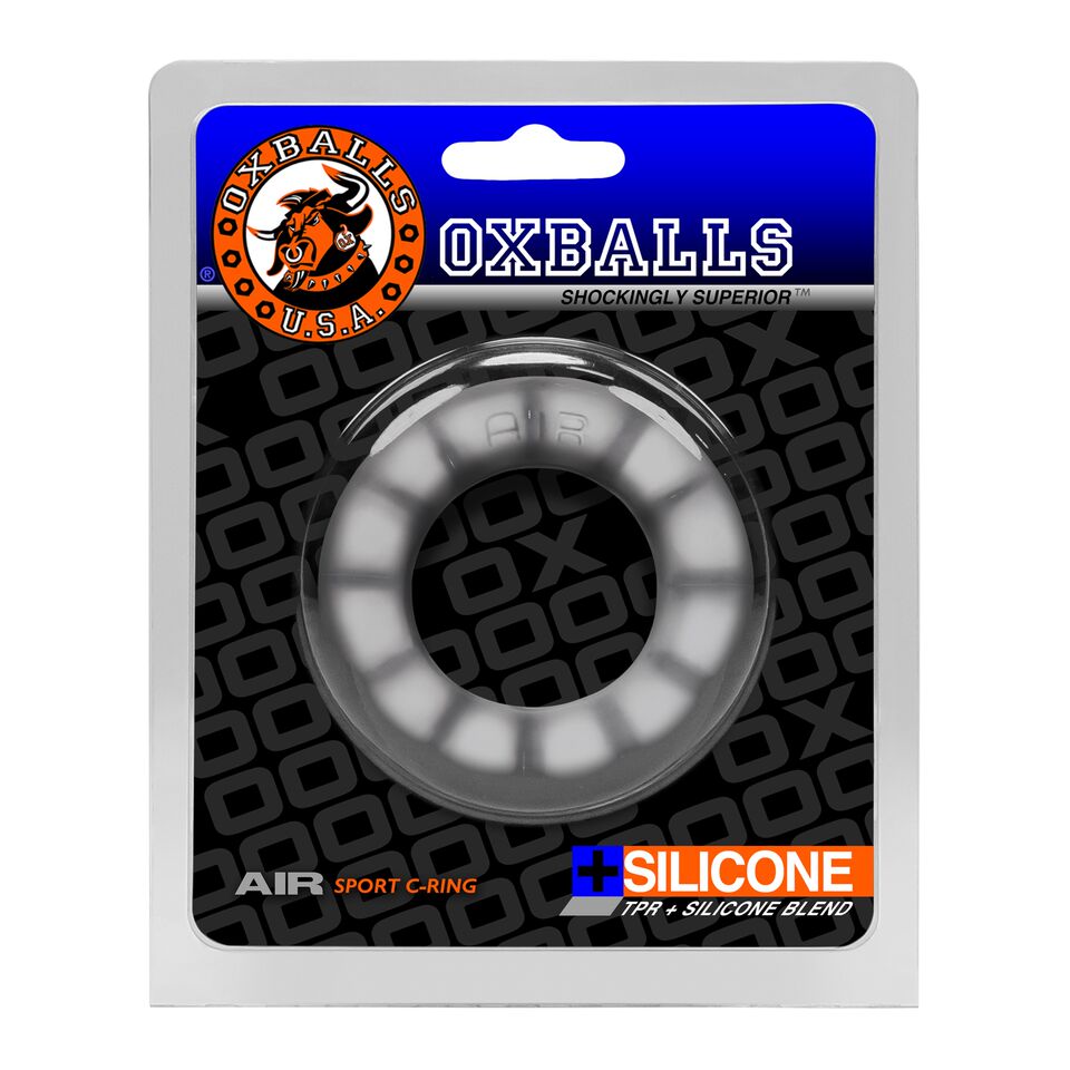 Air Super-Lite Airflow Cockring - Ice by Oxballs from LoveMart Co.