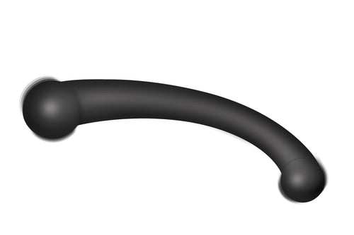 10x Vibra-Crescent Silicone Dual Ended Dildo by XR Brands from LoveMart Co.