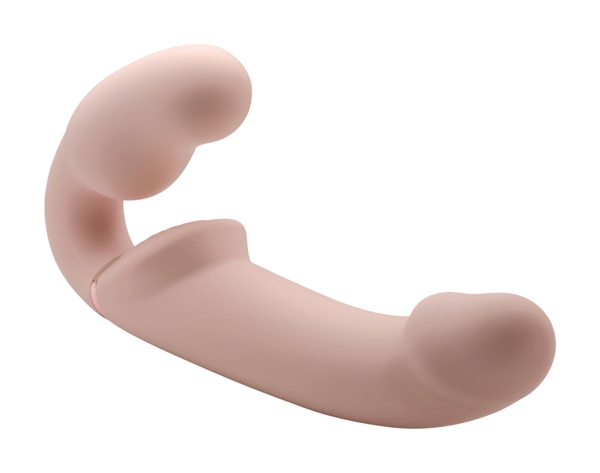 World's 1st Remote Control Inflatable Ergo-Fit Strap-on - Flesh by XR Brands from LoveMart Co.