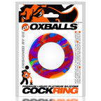 Pig-Ring Comfort Cockring - Rainbow by Oxballs from LoveMart Co.