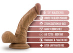 Dr. Skin - Dr. Stephen - 6.5 Inch Dildo With Balls by Blush from LoveMart Co.
