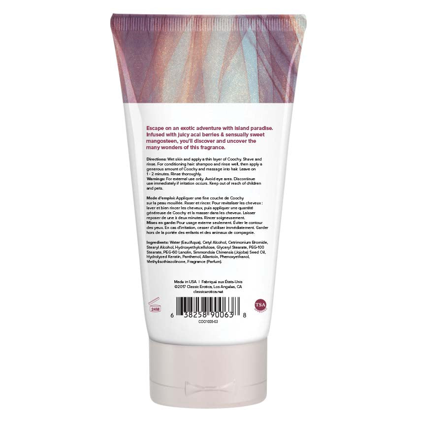 Coochy Shave - Island Paradise - 3.4 Oz by Classic Brands from LoveMart Co.