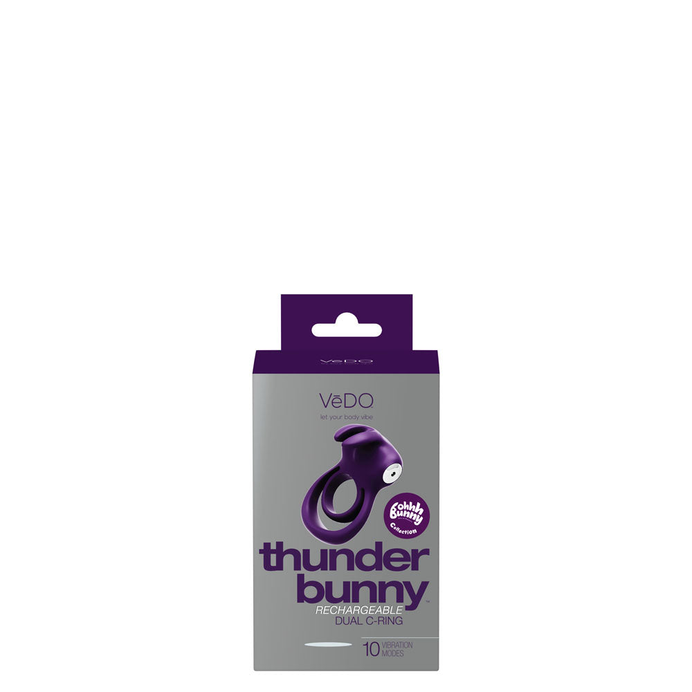 Thunder Bunny Rechargeable Dual Ring - Perfectly by VeDO from LoveMart Co.