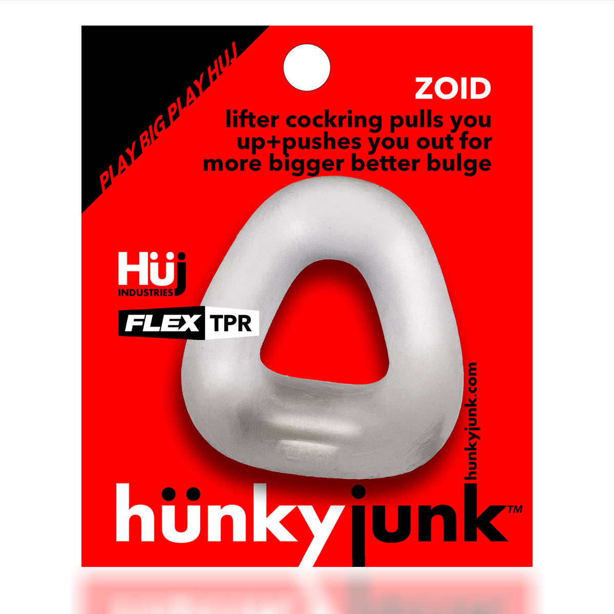 Zoid - Trapazoid Lifter Cockring - Ice by Oxballs from LoveMart Co.