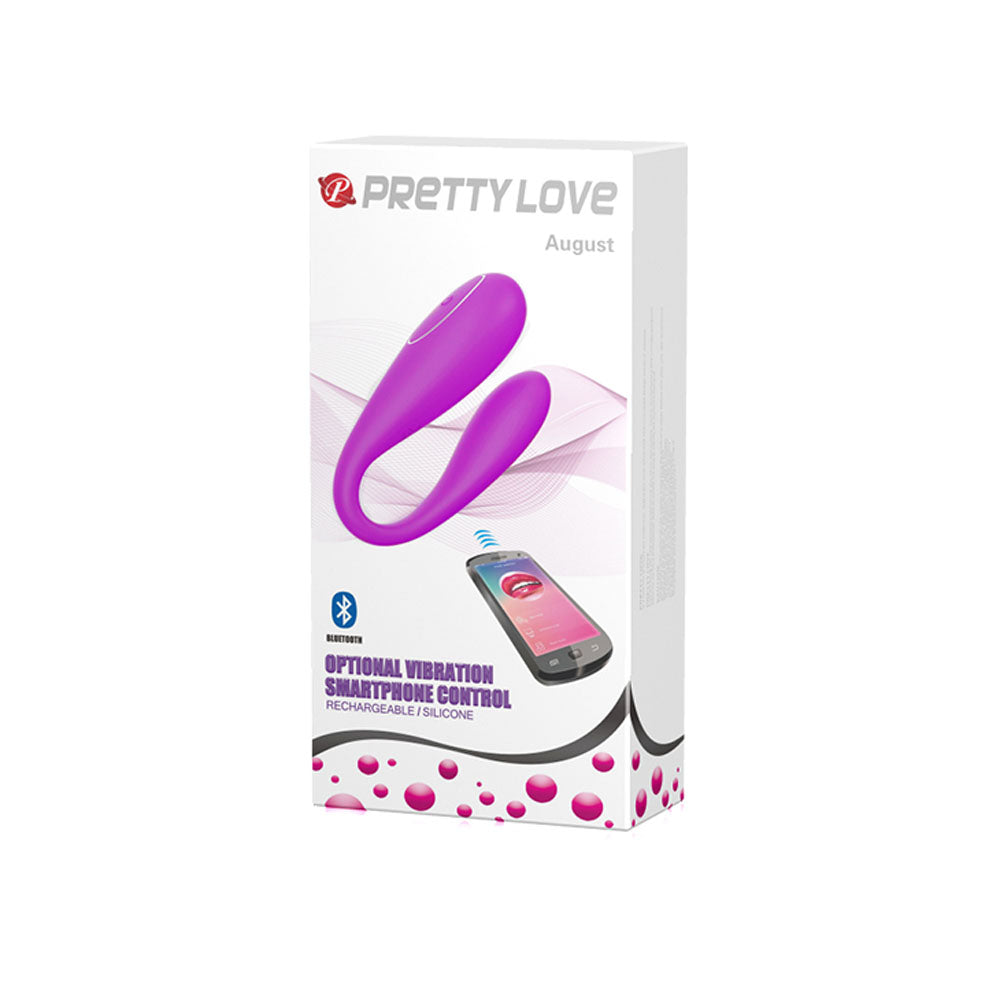 Pretty Love August Optional Vibration Smartphone Bluetooth Control by Pretty Love from LoveMart Co.