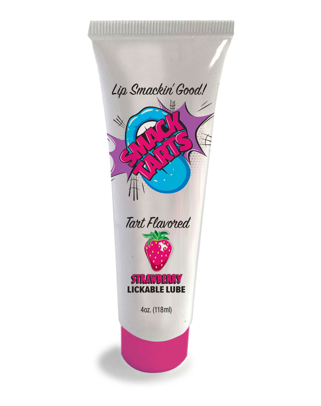 Smack Tarts 2oz Lickable Flavored Lubricant - Strawberry by Little Genie from LoveMart Co.