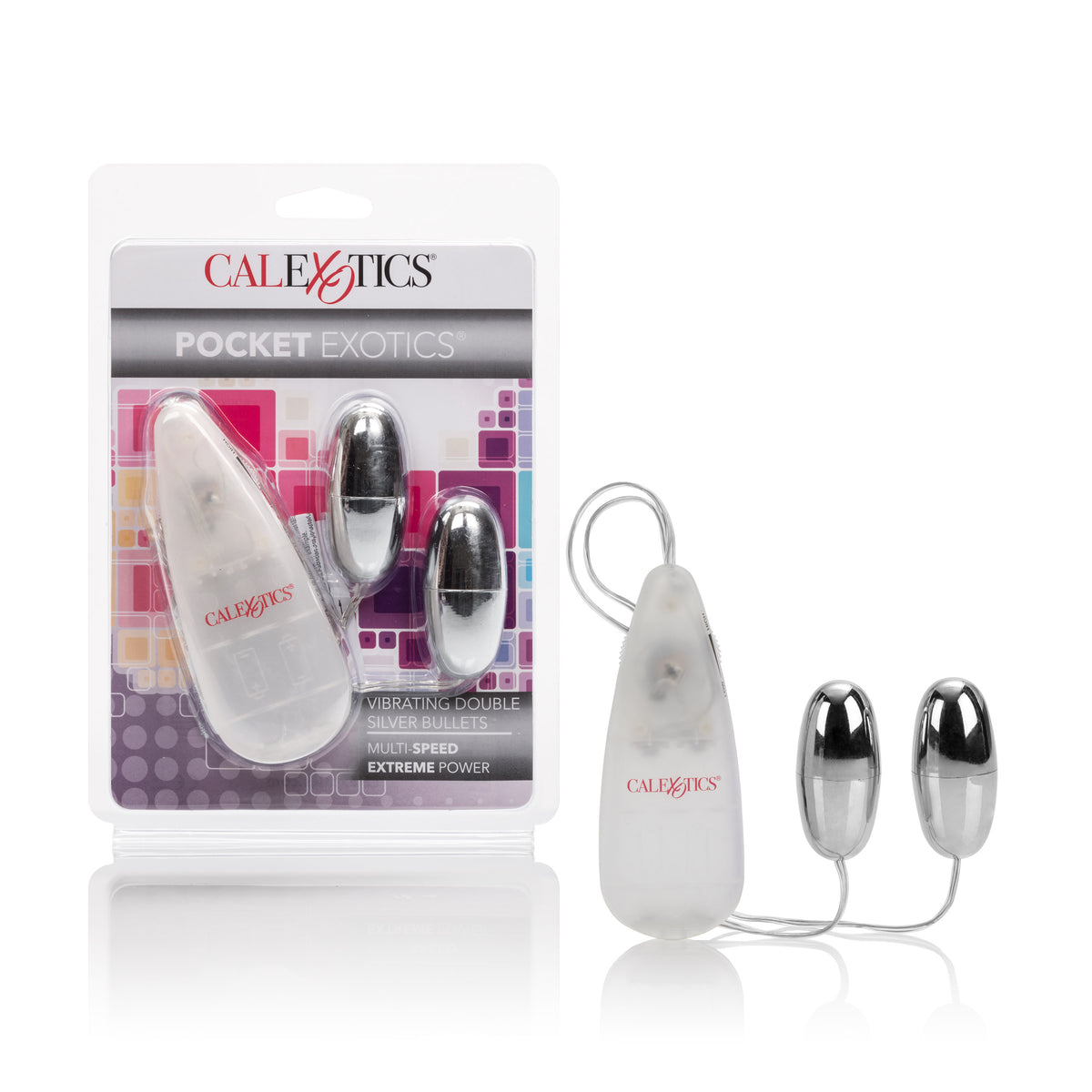 Pocket Exotics Vibrating Double Bullets by CalExotics from LoveMart Co.