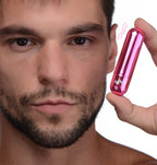 10x Rechargeable Vibrating Metallic Bullet by XR Brands from LoveMart Co.