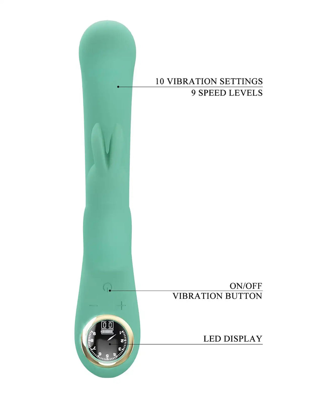 Lamar - Led Digital Display Rabbit by Pretty Love from LoveMart Co.