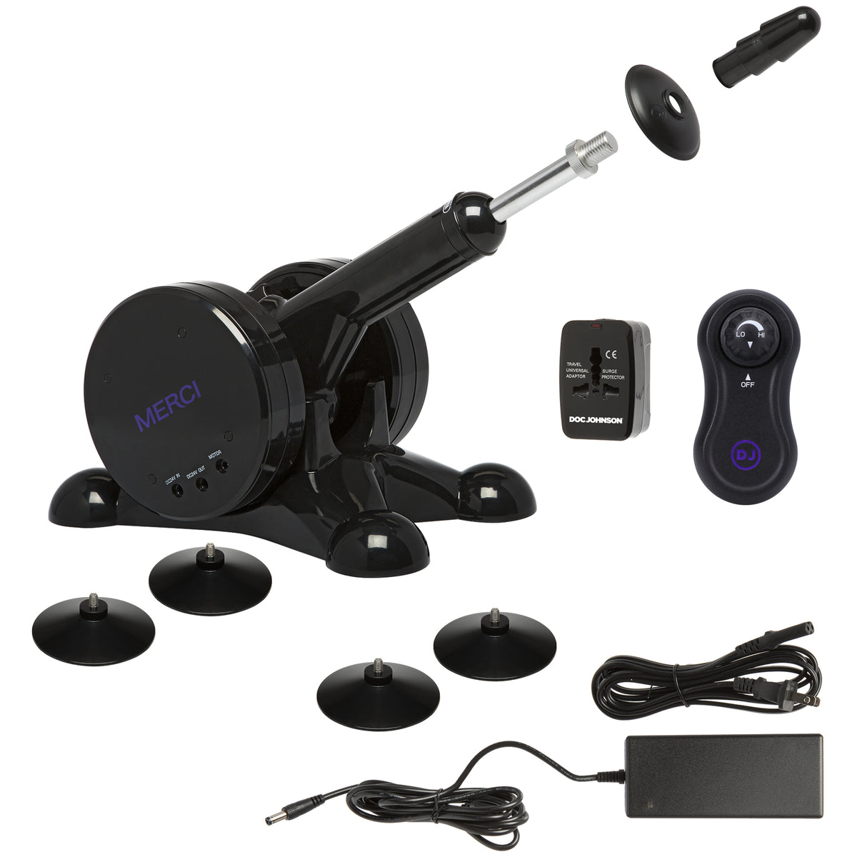 Merci - Power Banger - Fuck Machine With Wireless Remote by Doc Johnson from LoveMart Co.