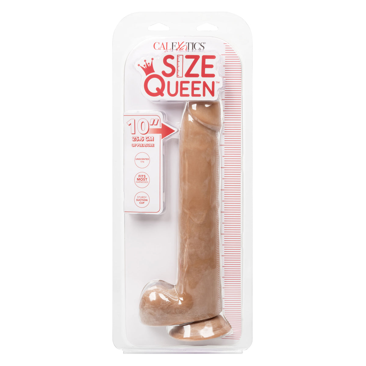 Size Queen 10 inch/25.5 Cm by CalExotics from LoveMart Co.