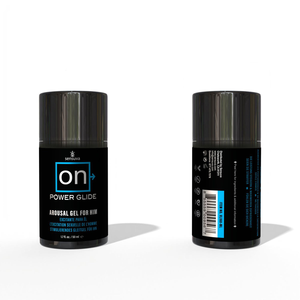 On Power Glide for Him 1.7oz by Sensuva from LoveMart Co.