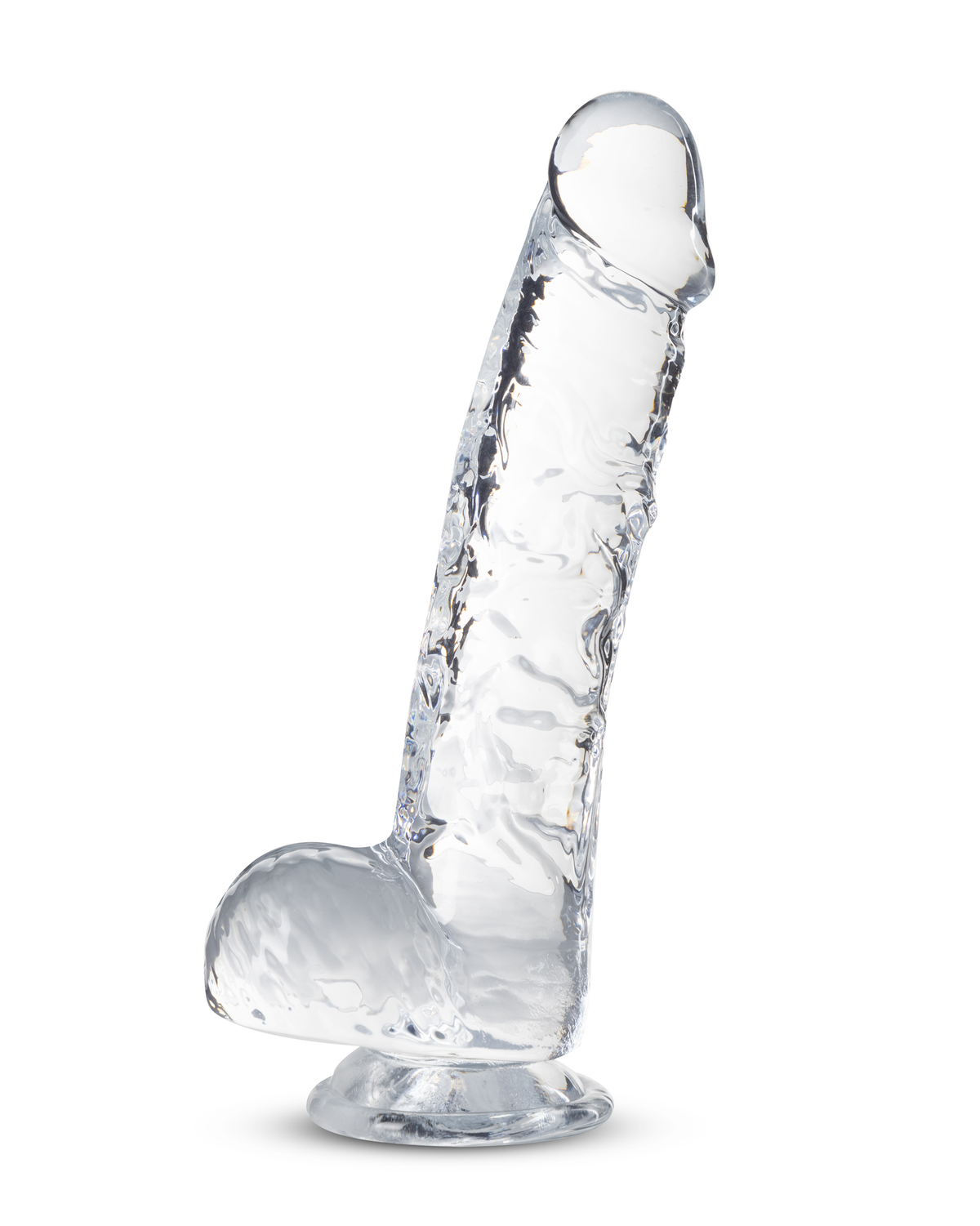 Naturally Yours - 6 Inch Crystalline Dildo - Diamond by Blush from LoveMart Co.
