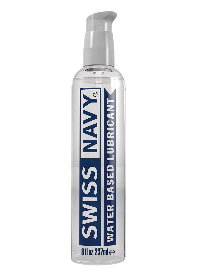 Swiss Water-Based Lube - 8 Fl. Oz. by MD Science Lab from LoveMart Co.