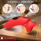 Plump Kiss Sucking and Vibrating Clitoral Stimulator by XR Brands from LoveMart Co.