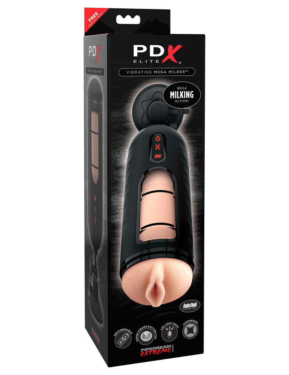 Pdx Elite Vibrating Mega Milker by Pipedream from LoveMart Co.