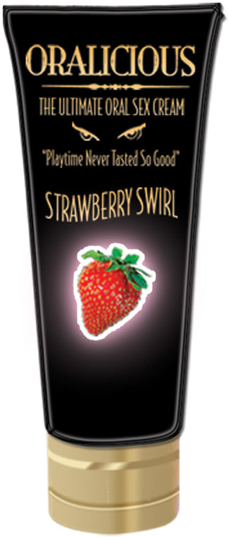 Oralicious - Strawberry Swirl - 2 Fl. Oz. by Hott Products from LoveMart Co.