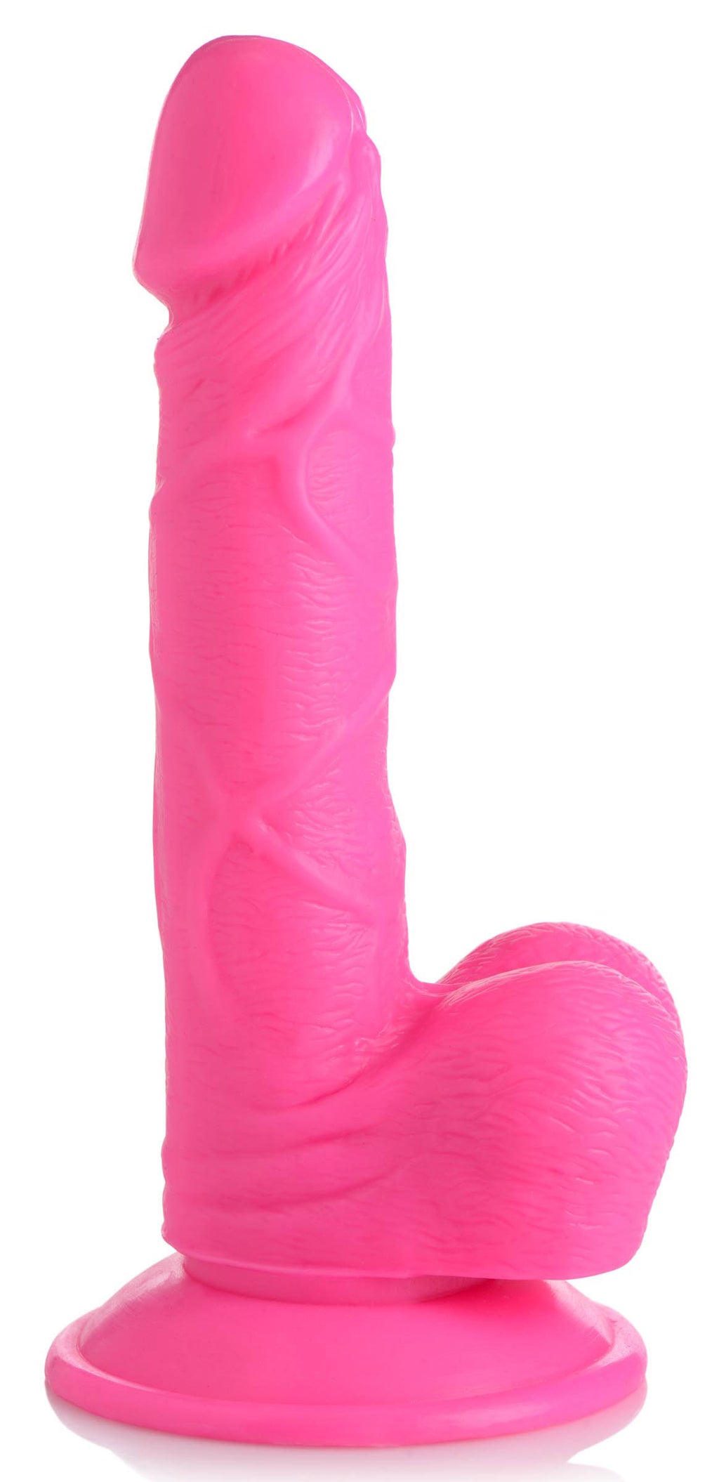 Pop Pecker 6.5 Inch Dildo With Balls by XR Brands from LoveMart Co.