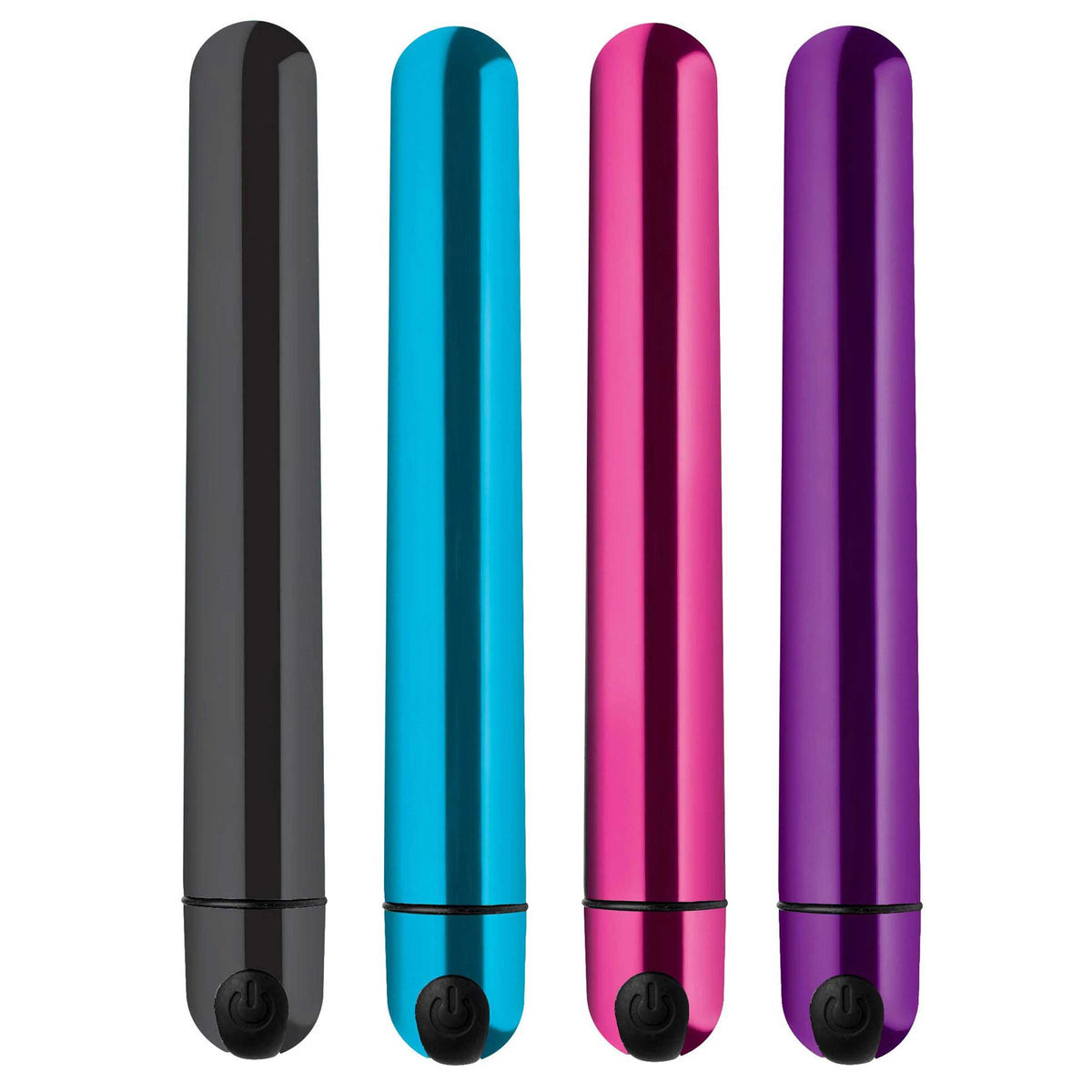10x Slim Metallic Bullet by XR Brands from LoveMart Co.