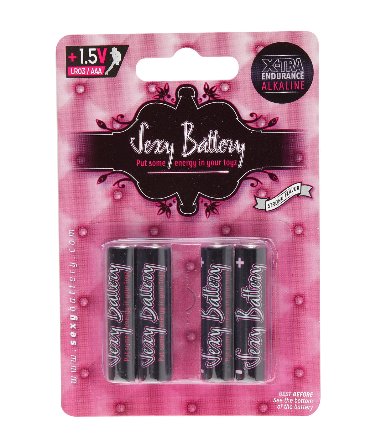 Sexy Battery AAA - 4 Pack by Sexy Batteries from LoveMart Co.