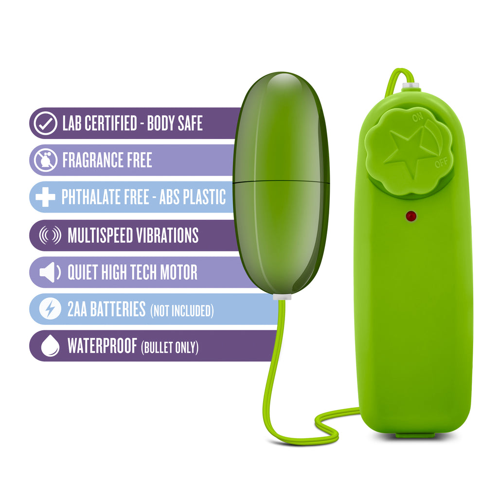 B Yours Power Bullet - Lime by Blush from LoveMart Co.