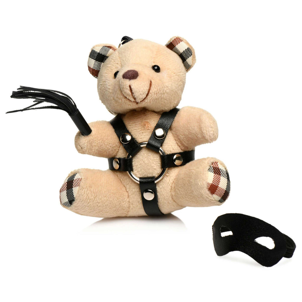 BDSM Teddy Bear Keychain by XR Brands from LoveMart Co.